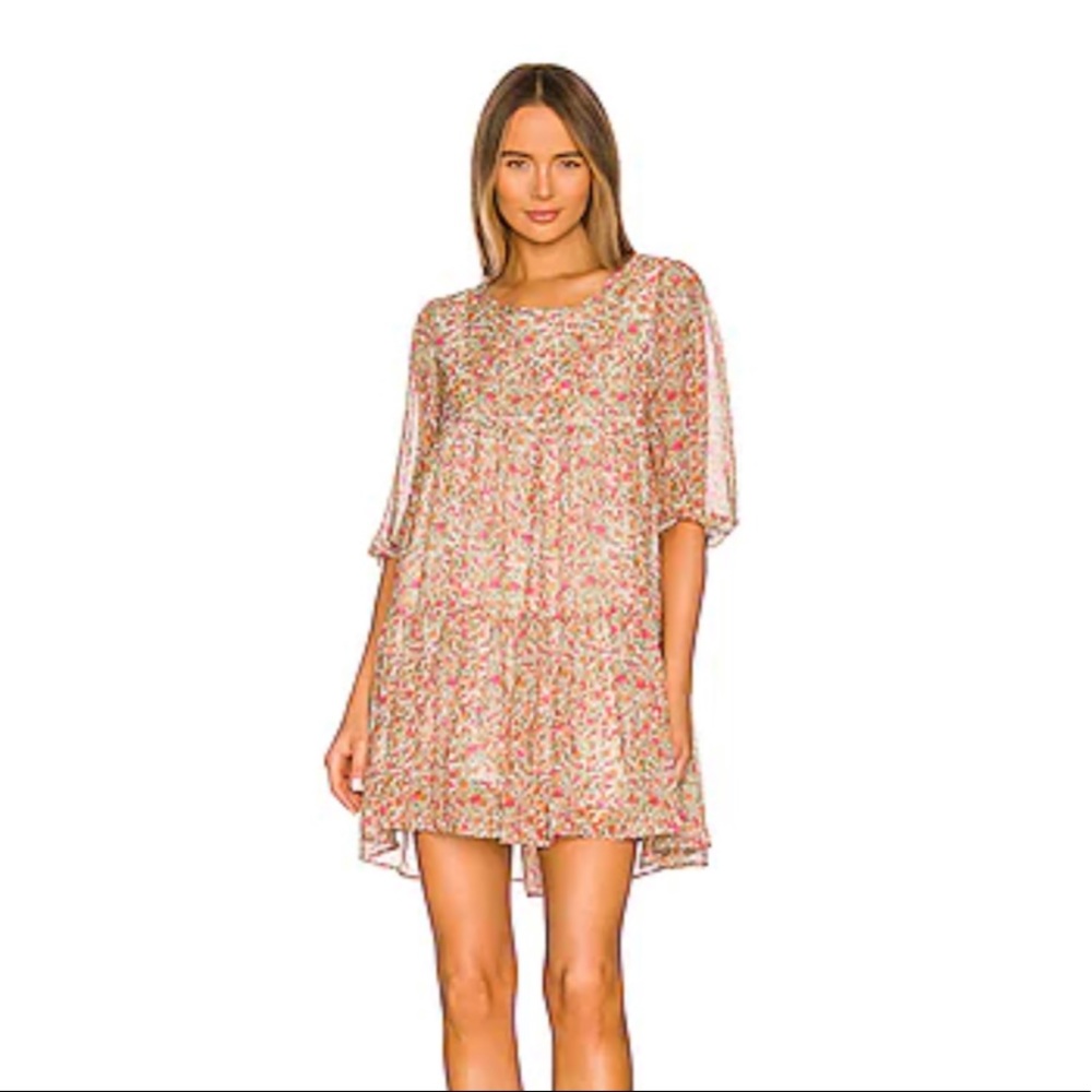 Revolve flowered dress